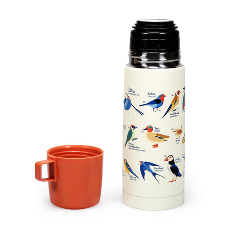 Thermal Flask Garden Birds