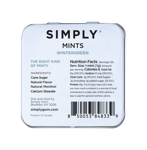 Simply Mints - Wintergreen | 1.1oz