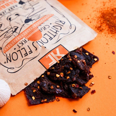 Righteous Felon Habanero Escobar Beef Jerky - 2oz Bag