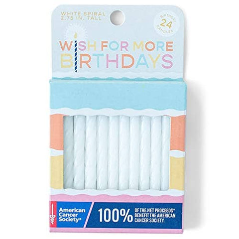 Wish For More Birthdays - Birthday Candles