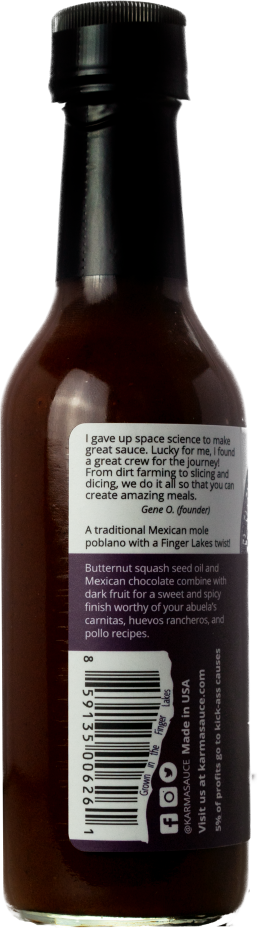 Hole Mole - Chocolate Hot Sauce!!
