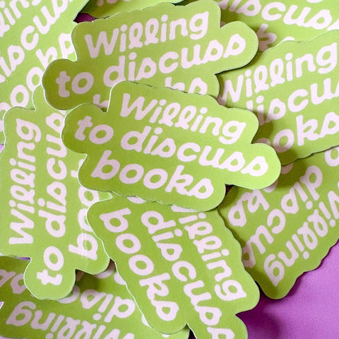 Willing to Discuss Books
