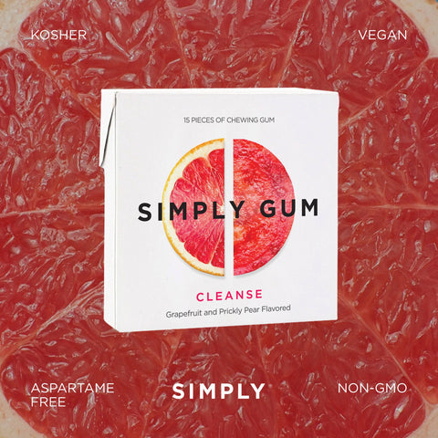 Cleanse Chewing Gum- Natural + Plastic-Free | 15 Pieces