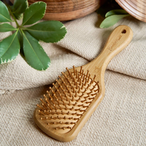 Bamboo Hairbrush | Small Paddle