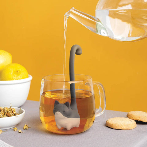 Louie Cat Tea Infuser - Tea Strainer Accessories & Gifts