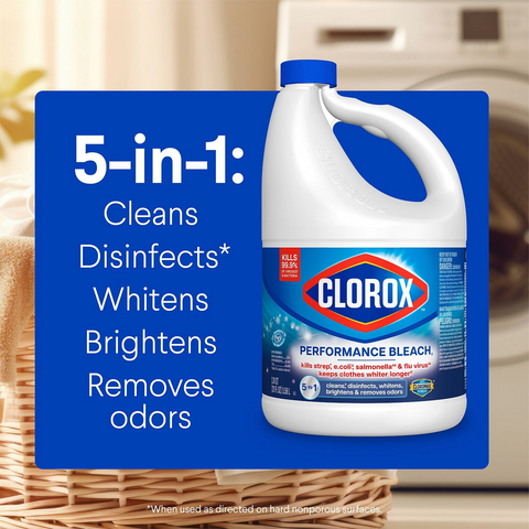 Clorox Performance Bleach - 121oz Bottle