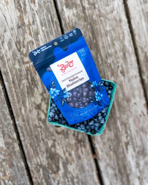 Dark Chocolate Covered Maine Blueberries