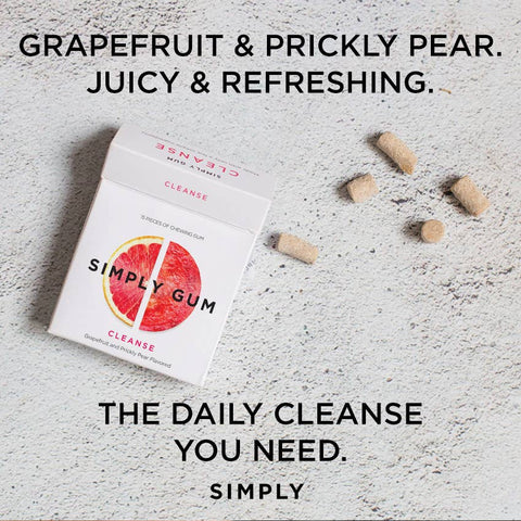 Cleanse Chewing Gum- Natural + Plastic-Free | 15 Pieces
