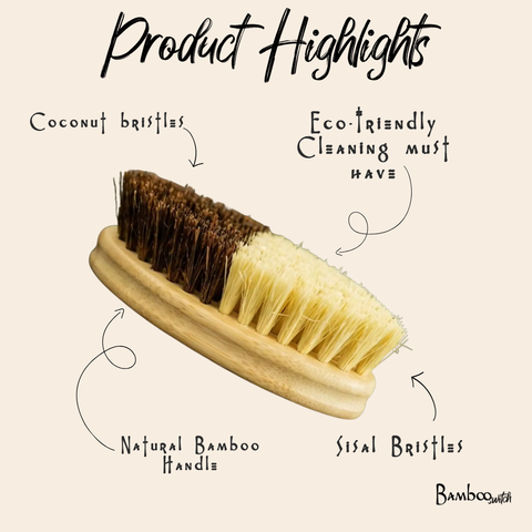 Bamboo Cleaning Brush