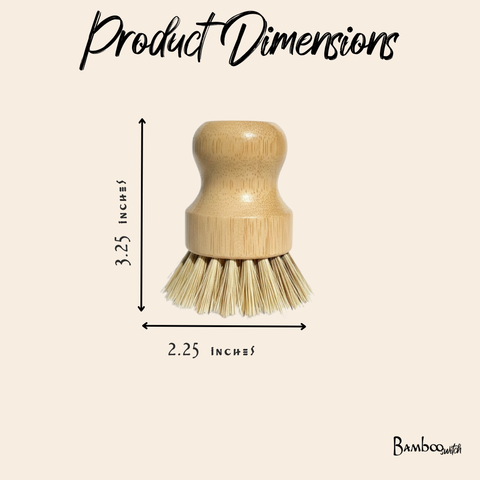 Bamboo Pot Scrubber | Kitchen