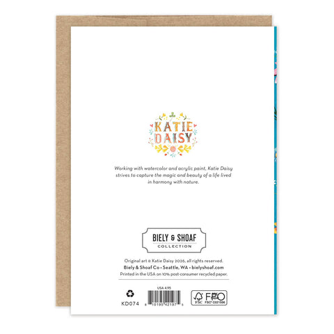 Wild Meadow Thank You Card