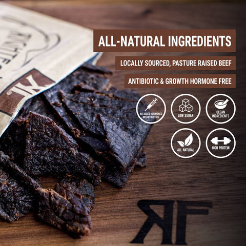 Righteous Felon Bourbon Franklin Beef Jerky - 2oz Bag