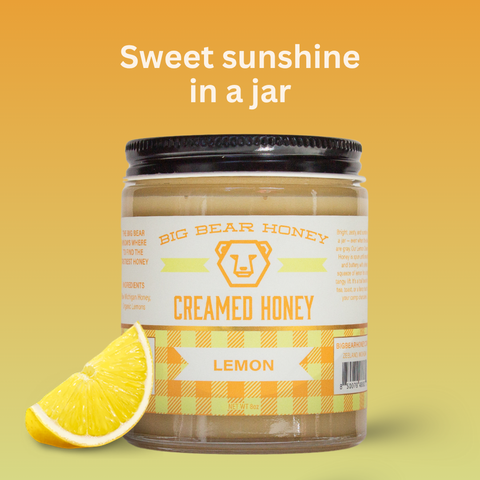 Lemon Creamed Honey - 8oz