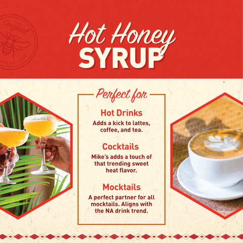 Mike's Hot Honey Syrup | Mocktail Mixer | Cocktail | Coffee | 750ml