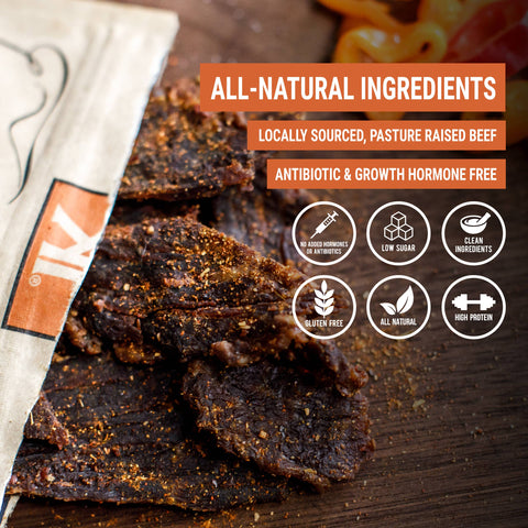 Righteous Felon Habanero Escobar Beef Jerky - 2oz Bag