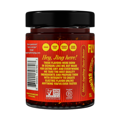 Fly By Jing Original Sichuan Chili Crisp - 6oz Jar