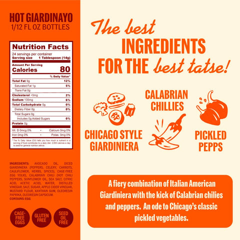 Hot Giardinayo - 12oz Bottle