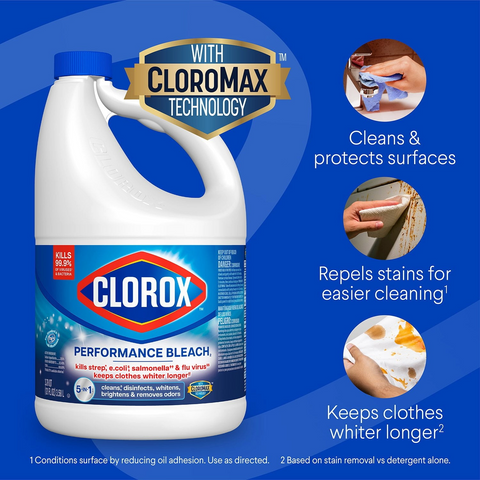 Clorox Performance Bleach - 121oz Bottle