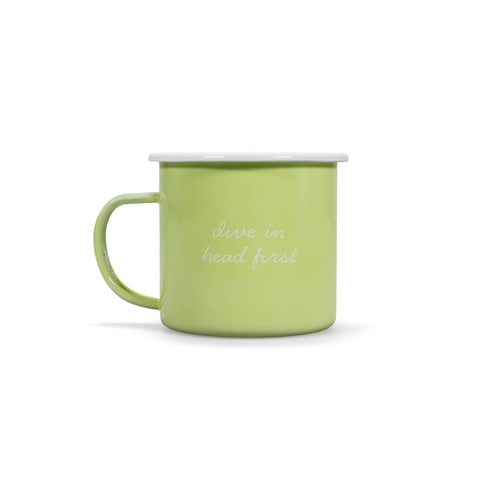 Enamel Mug (17 fl oz) - Kingfisher