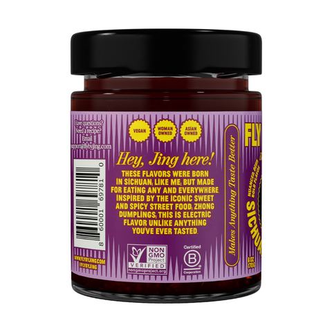 Fly By Jing Sweet + Spicy Sichuan Chili Sauce - 6oz Jar