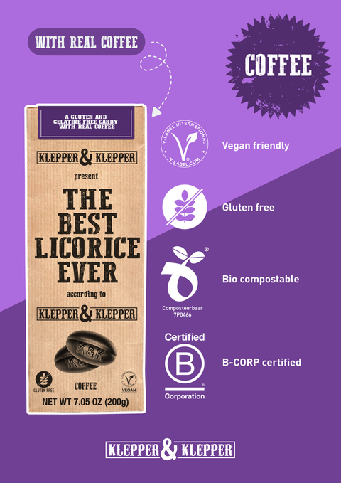 Black Licorice Coffee | vegan glutenfree | imported from NL