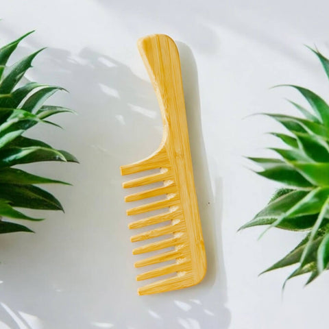 Bamboo Detangling Wide Comb | Faire Market