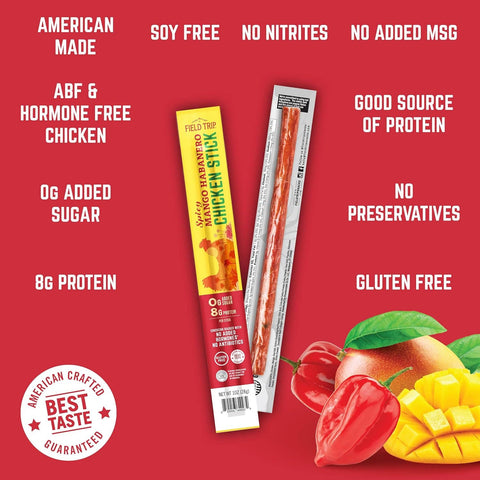 Mango Habanero Chicken Stick - 1oz Stick