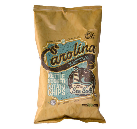 Kettle Cooked Potato Chips - Sea Salt