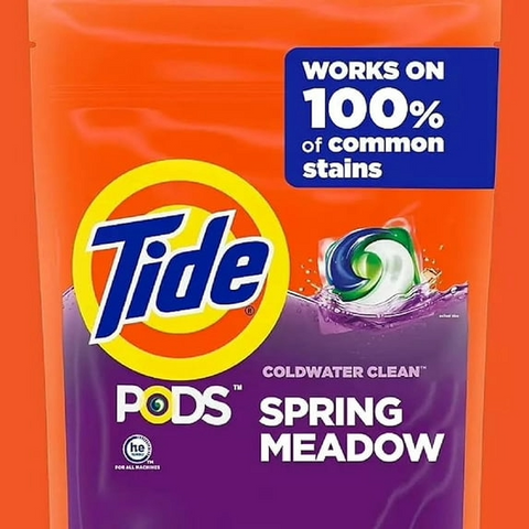 Tide PODS Laundry Detergent Pacs - Spring Meadow - Bag of 39