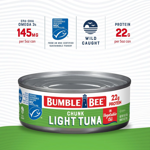 Bumble Bee Chunk Light Tuna in Oil - 5oz Can