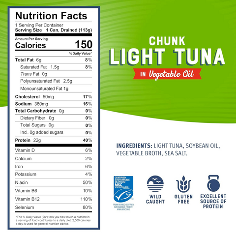 Bumble Bee Chunk Light Tuna in Oil - 5oz Can