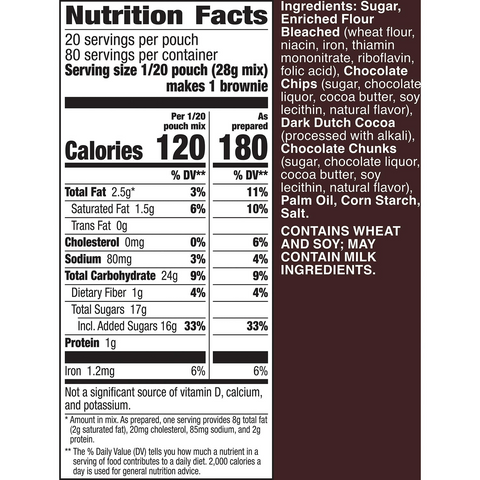 Betty Crocker HERSHEY'S Triple Chocolate Fudge Brownie Mix - 20 oz - 4pk