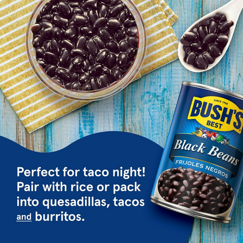 Bush Black Beans - 15oz Can