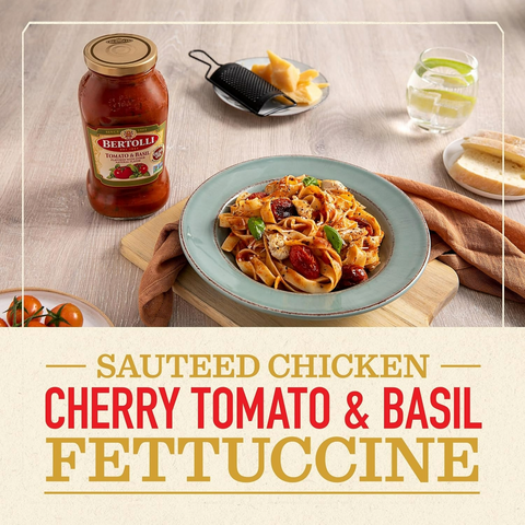 Bertolli Tomato Basil Pasta sauce - 24 oz Jar