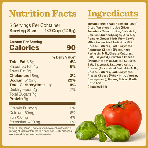 Bertolli Pasta Sauce Five Cheese - 24 oz Jar