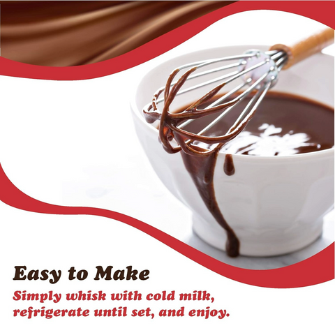 Dove Dark Chocolate Rich Indulgent Pudding Mix and Pie Filling - 3.34oz Box