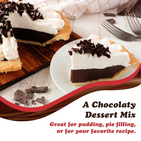 Dove Dark Chocolate Rich Indulgent Pudding Mix and Pie Filling - 3.34oz Box