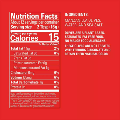 Early California Sliced Black Olives - 6.5oz Can
