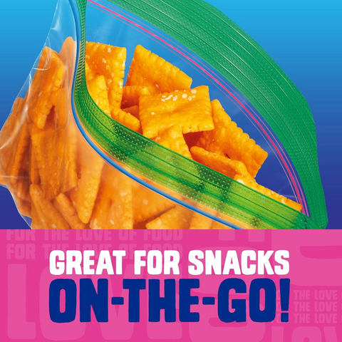 Ziploc Brand Snack Bags - Box of 150
