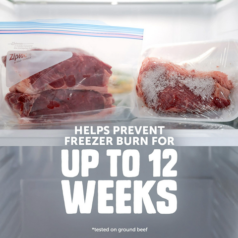Ziploc Brand Half Gallon Freezer Storage Bags - Box of 40
