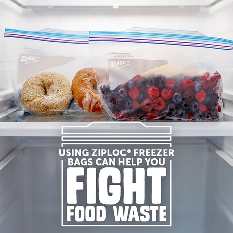 Ziploc Brand Half Gallon Freezer Storage Bags - Box of 40
