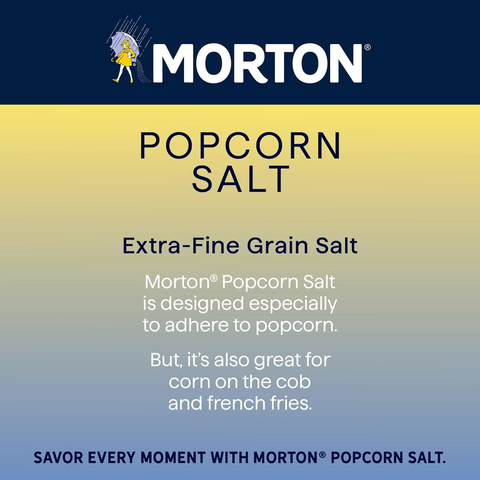 Morton Popcorn Salt - 3.75oz Shaker