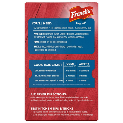 French's Seasoned Coating Mix - Crispy Fried Onion - 5oz Box