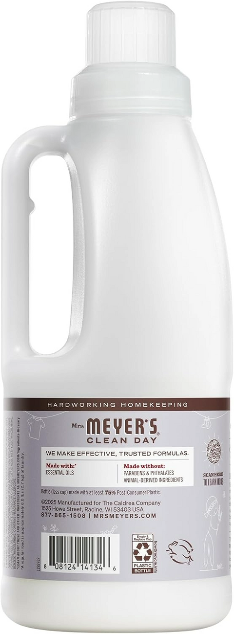 Mrs. Meyer's CLEAN DAY Liquid Fabric Softener - Lavender - 32oz Bottle