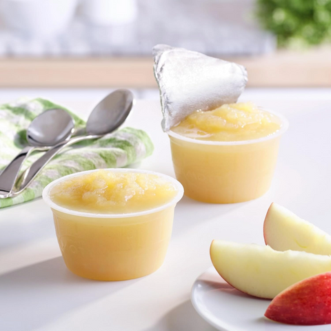 Mott's No Sugar Added Applesauce - 3.9 Oz Cups - Pack of 6