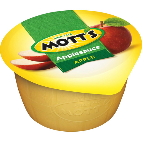 Mott's Applesauce - 4 Oz Cups - Pack of 6