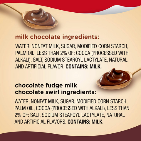 Snack Pack Milk Chocolate and Chocolate Fudge Pudding - 3.25oz Cups - 12 Pack