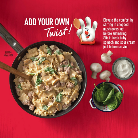 Hamburger Helper Deluxe Beef Stroganoff Pasta Meal - 5.5oz Box
