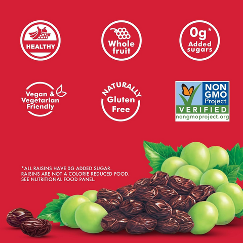 Sun-Maid California Sun-Dried Raisins - 12oz Box