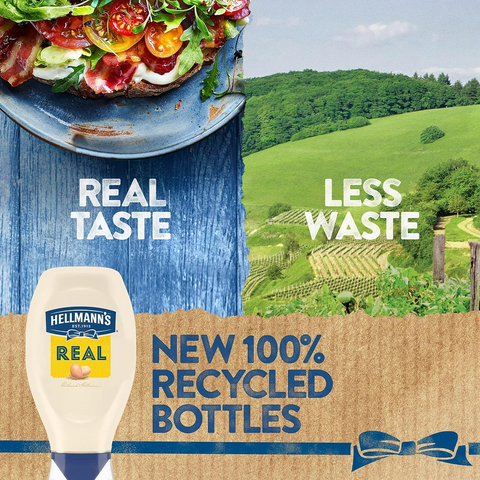 Hellmann's Real Mayonnaise - 20oz Squeeze Bottle